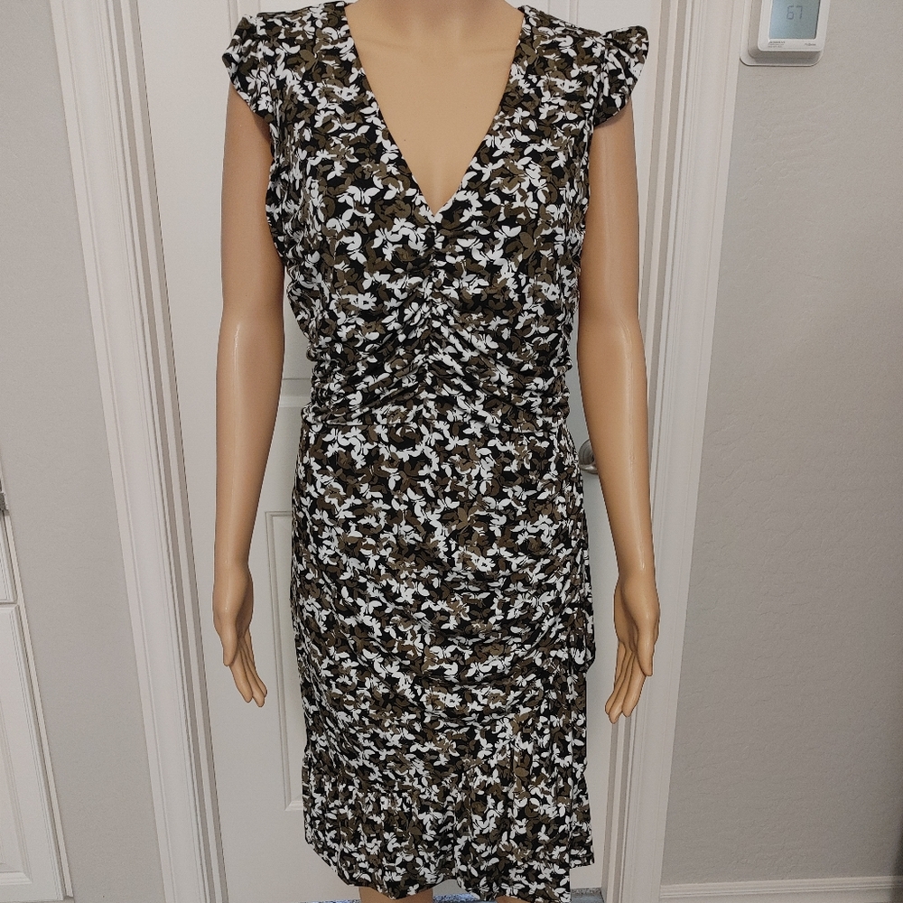 Michael Kors Camo-like Dress XL